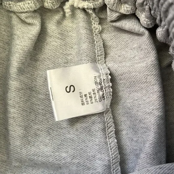 Heathered Gray Soft Jogger Drawstring Sweatpants With Pockets - Picture 7 of 12